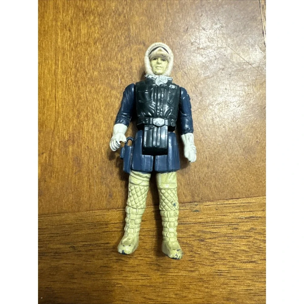 Vintage Star Wars Hoth Han Solo 1980 Action Figure Kenner LOOSE #11